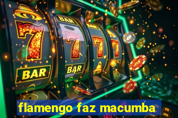 flamengo faz macumba