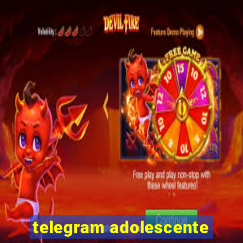 telegram adolescente