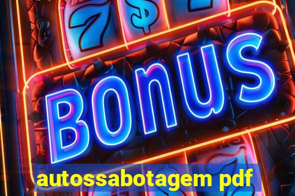 autossabotagem pdf