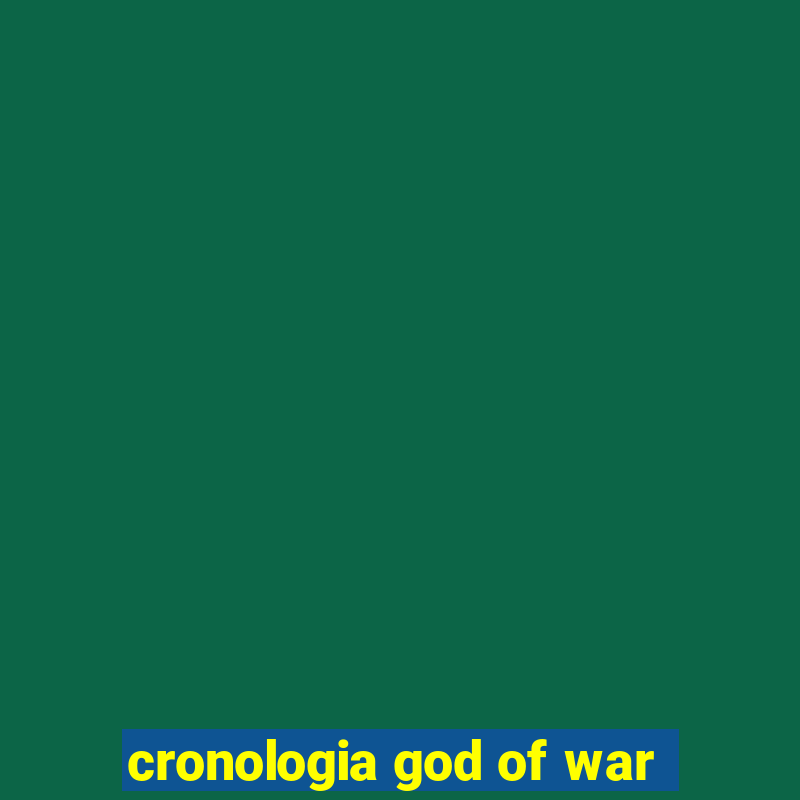 cronologia god of war