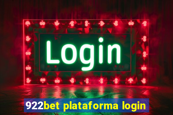 922bet plataforma login