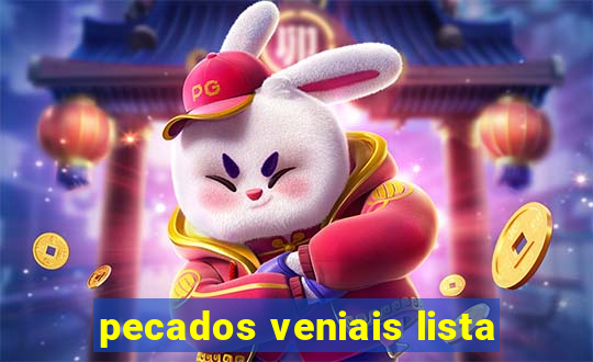 pecados veniais lista