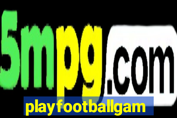 playfootballgames