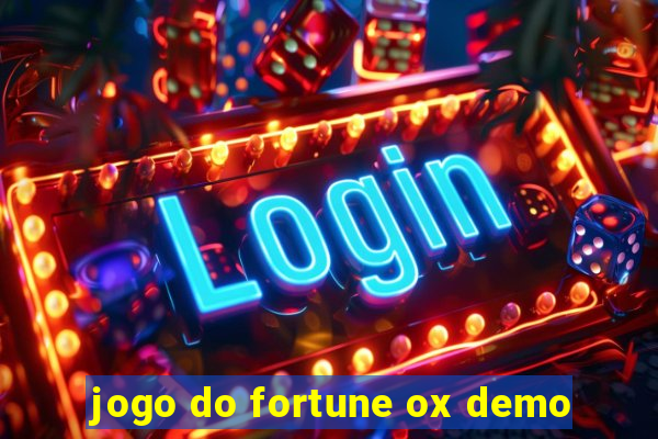 jogo do fortune ox demo