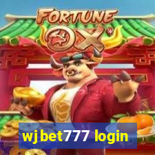 wjbet777 login