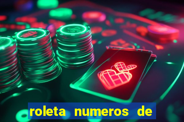 roleta numeros de 1 a 100