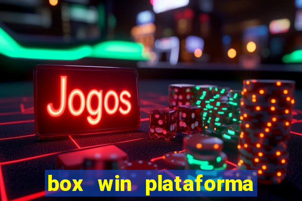 box win plataforma de jogos