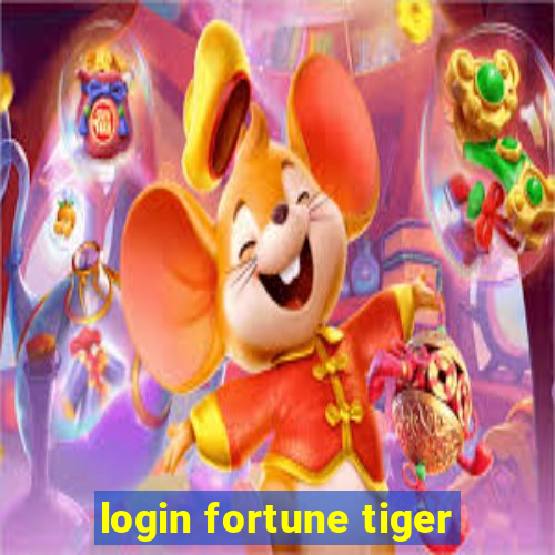 login fortune tiger