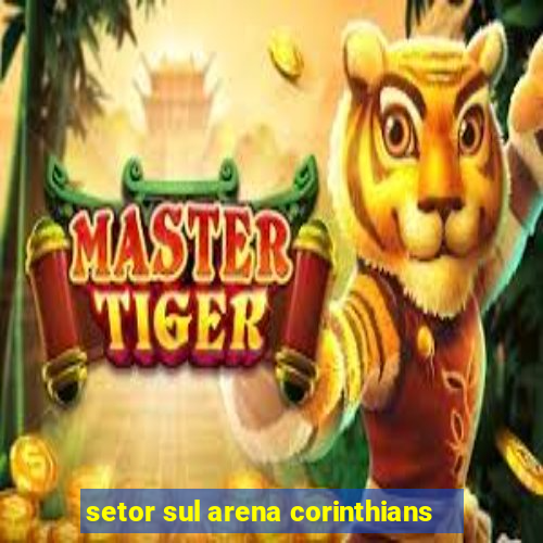 setor sul arena corinthians