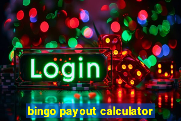 bingo payout calculator