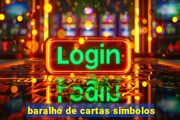 baralho de cartas simbolos